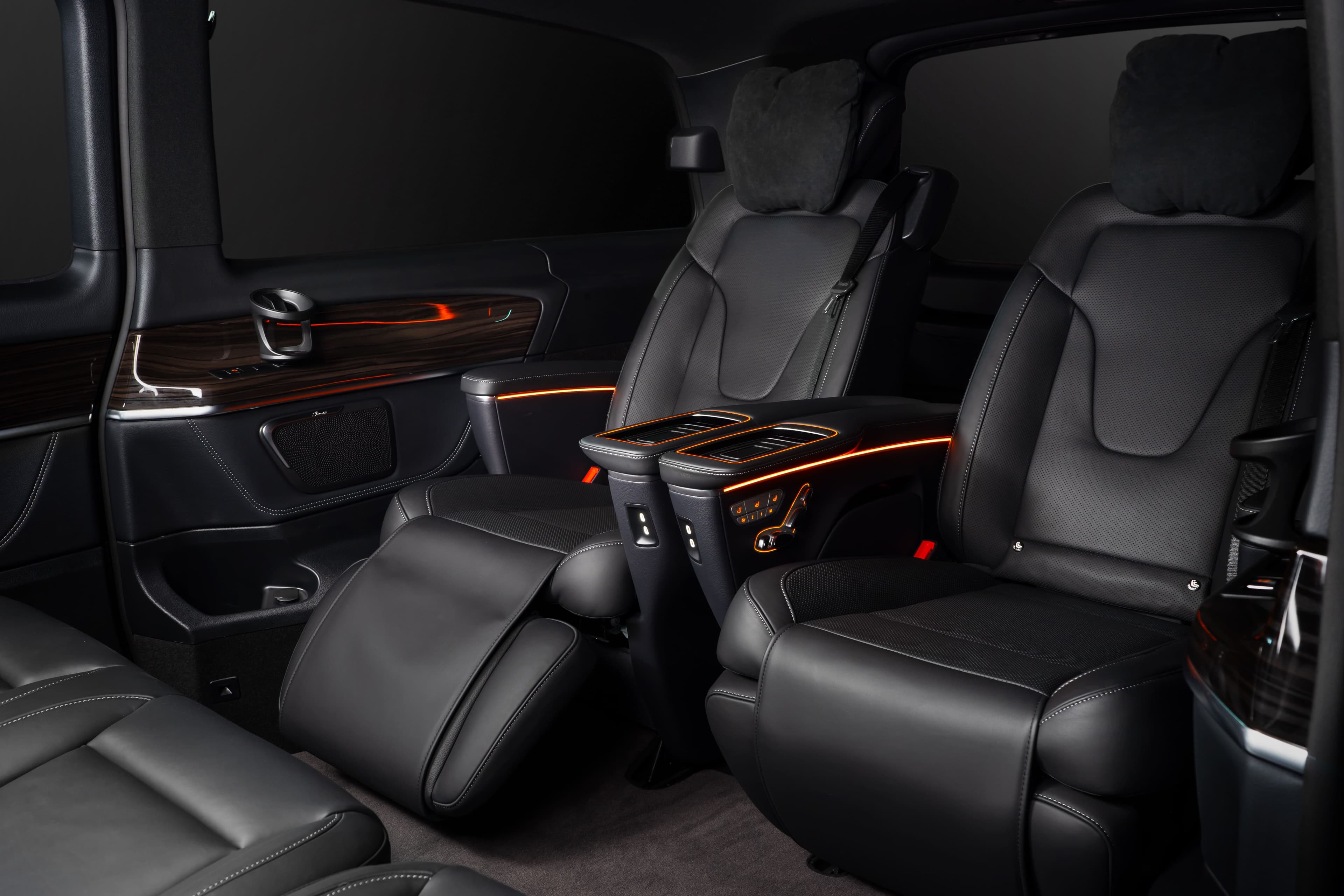 Professional drivers ready for VIP transfers